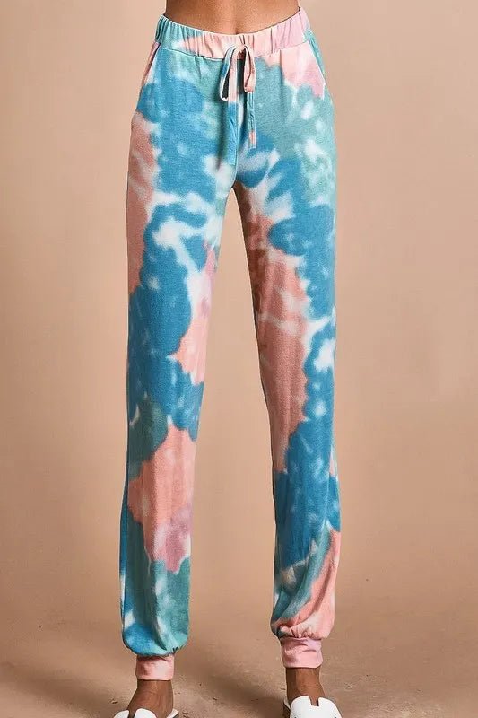 BiBi Tie Dye French Terry Jogger Pants - Bela Fils BoutiqueBela Fils Boutique