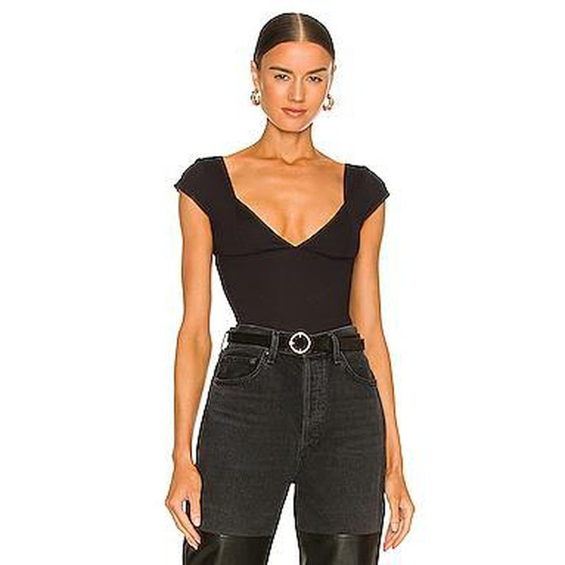 Free People Duo Corset Cami in Black - Bela Fils BoutiqueBela Fils Boutique