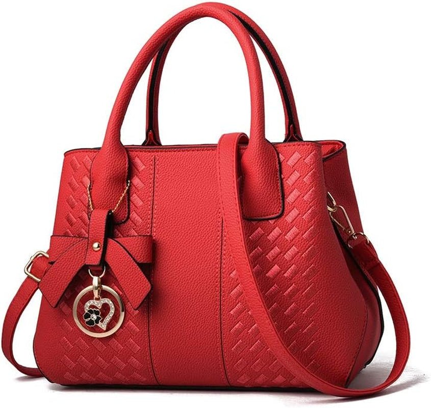 Women’s 3 - Piece PU Leather Satchel & Shoulder Tote Bag Set - Bela Fils BoutiqueBela Fils Boutique