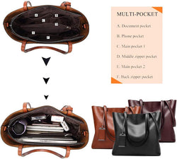 Women Top Handle Satchel Handbags Shoulder Bag Messenger Tote Bag Purse