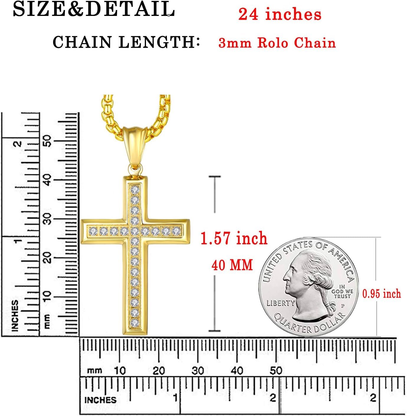 316L stainless steel Jesus necklace - Bela Fils BoutiqueBela Fils Boutique