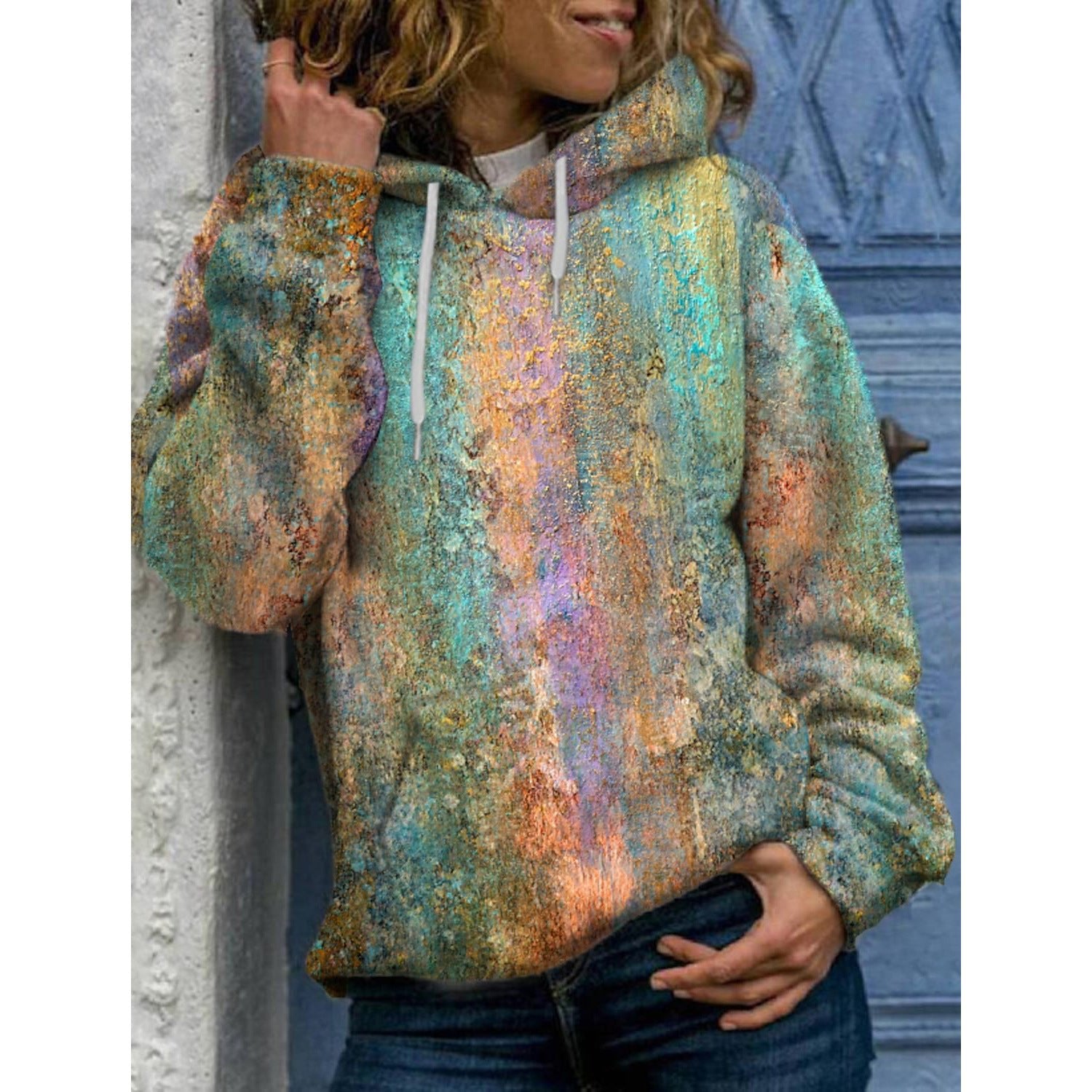 3D Printed Ladies Sweatshirt Top - Bela Fils BoutiqueBela Fils Boutique