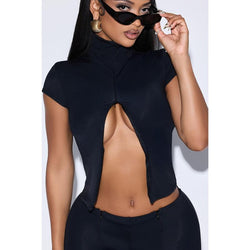 Dixie Double Lined Pant Set - Black