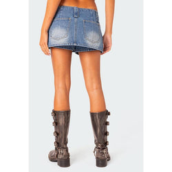 Wanona Denim Mini Skort
