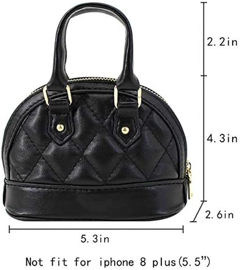 Girls Mini Shell Satchel Purse Cute Top Handle Handbag Chain Crossbody Bag