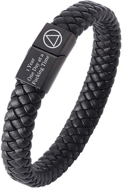 1 Year AA NA Sobriety Jewelry Gifts for Men Women,Inspirat