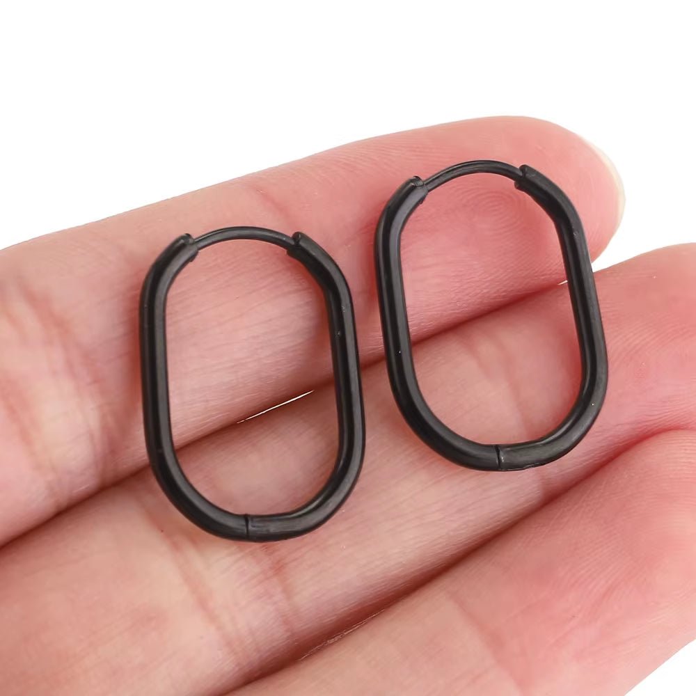 6Pcs Stainless Steel Hoop Earrings for Women Earrings Piercing Jewelry Earring Hoop Prevent Allergy Earrings Jewelry Wholesale - Bela Fils BoutiqueBela Fils Boutique