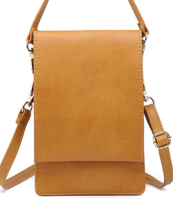 Women Small Crossbody Purse Cell Phone Pouch Shoulder Bag For 6 Inches