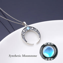 Sun/Moon Phase/Gymnastics/Starfish Necklace for Women 925 Sterling Silver Necklace Jewelry Personalized Gifts Necklace Gift for Women and Girls 18 + 2 Inch Chain