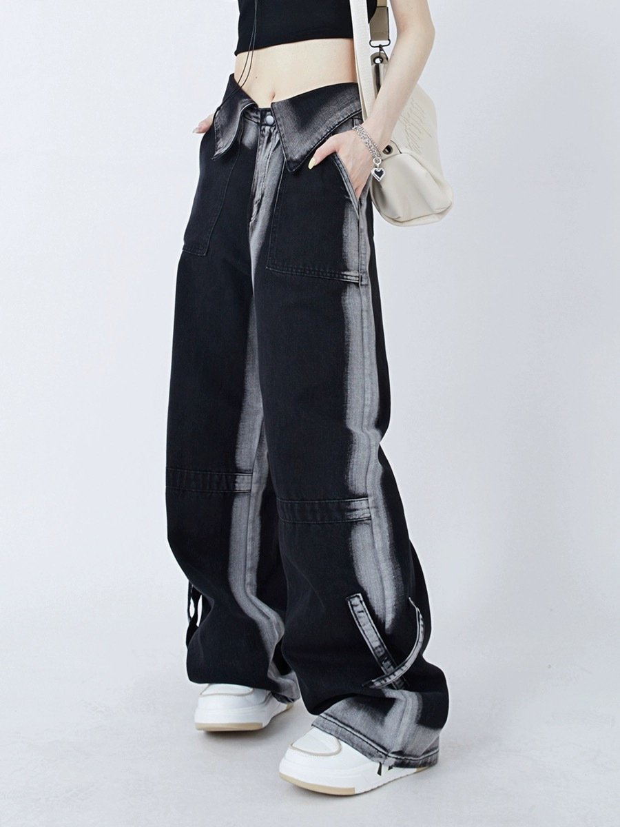 American-style Retro Cuffed Jeans for Women - Bela Fils BoutiqueBela Fils Boutique