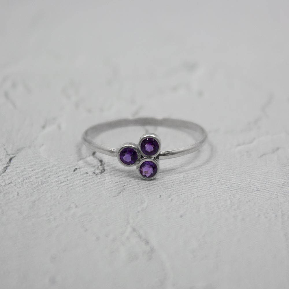 Amethyst Cluster Sterling Silver Ring - Bela Fils BoutiqueJewelry & WatchesBela Fils Boutique