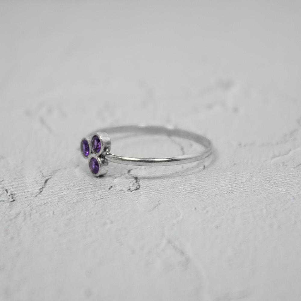 Amethyst Cluster Sterling Silver Ring - Bela Fils BoutiqueJewelry & WatchesBela Fils Boutique