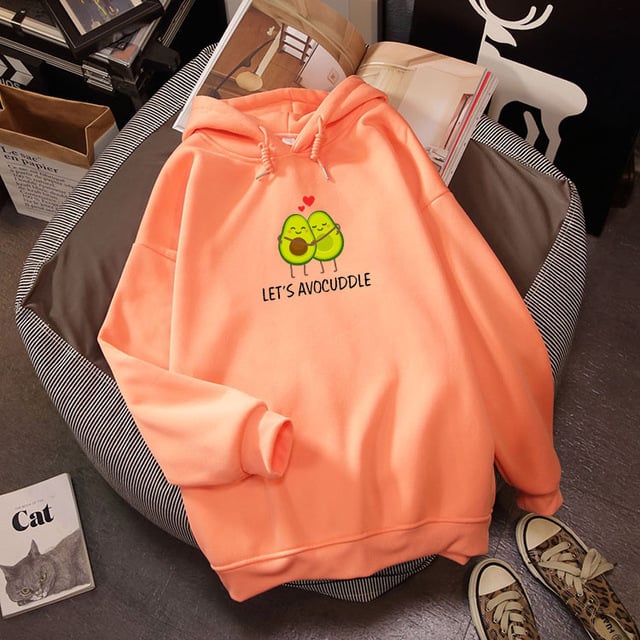 Avocado Hoodie Sweatshirt for Men and Women, Loose Fit - Bela Fils BoutiqueBela Fils Boutique