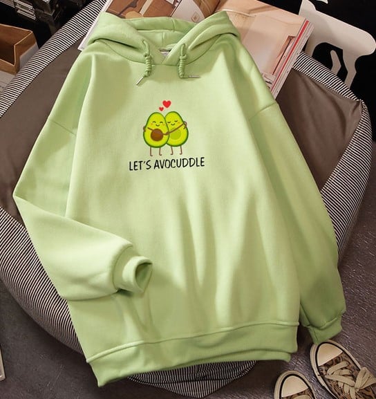Avocado Hoodie Sweatshirt for Men and Women, Loose Fit - Bela Fils BoutiqueBela Fils Boutique