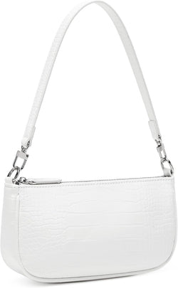 Shoulder Bag for Women 90S Trendy Purse Small Crocodile Clutch Y2K Fashion Mini Handbag with Crossbody Strap