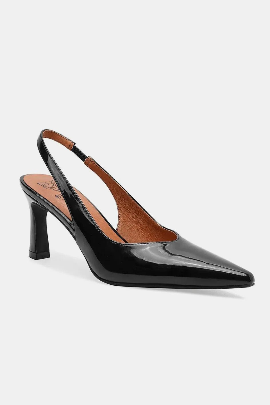 Beast Fashion Faux Leather Point Toe Slingback Pumps - Bela Fils BoutiqueBela Fils Boutique