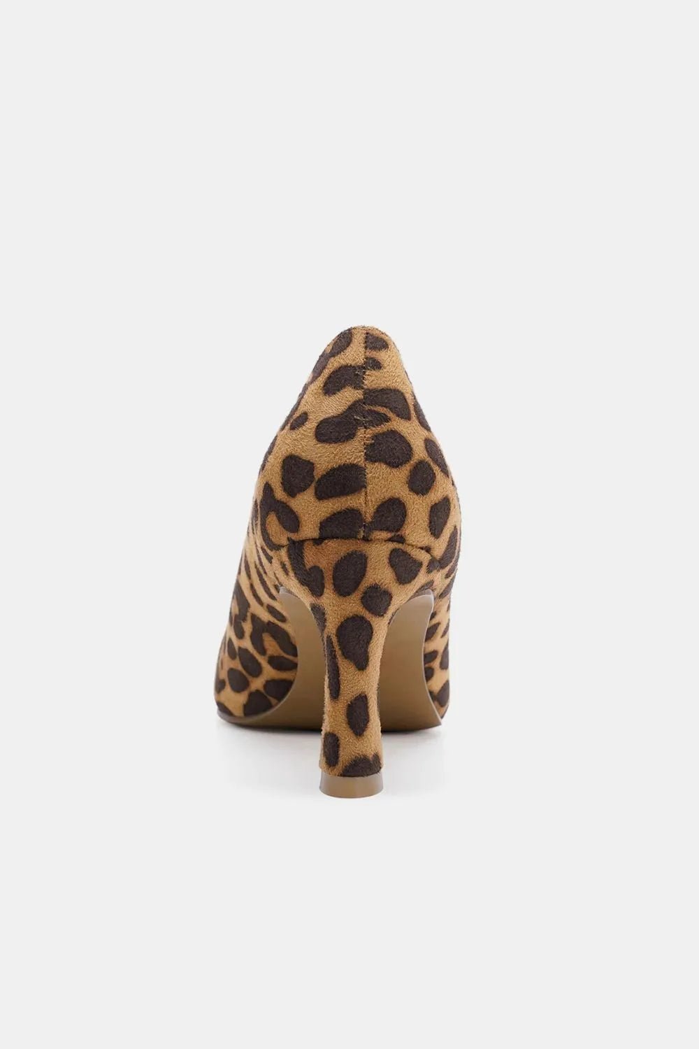 Beast Fashion Faux Suede Leopard Point Toe Pumps - Bela Fils BoutiqueBela Fils Boutique