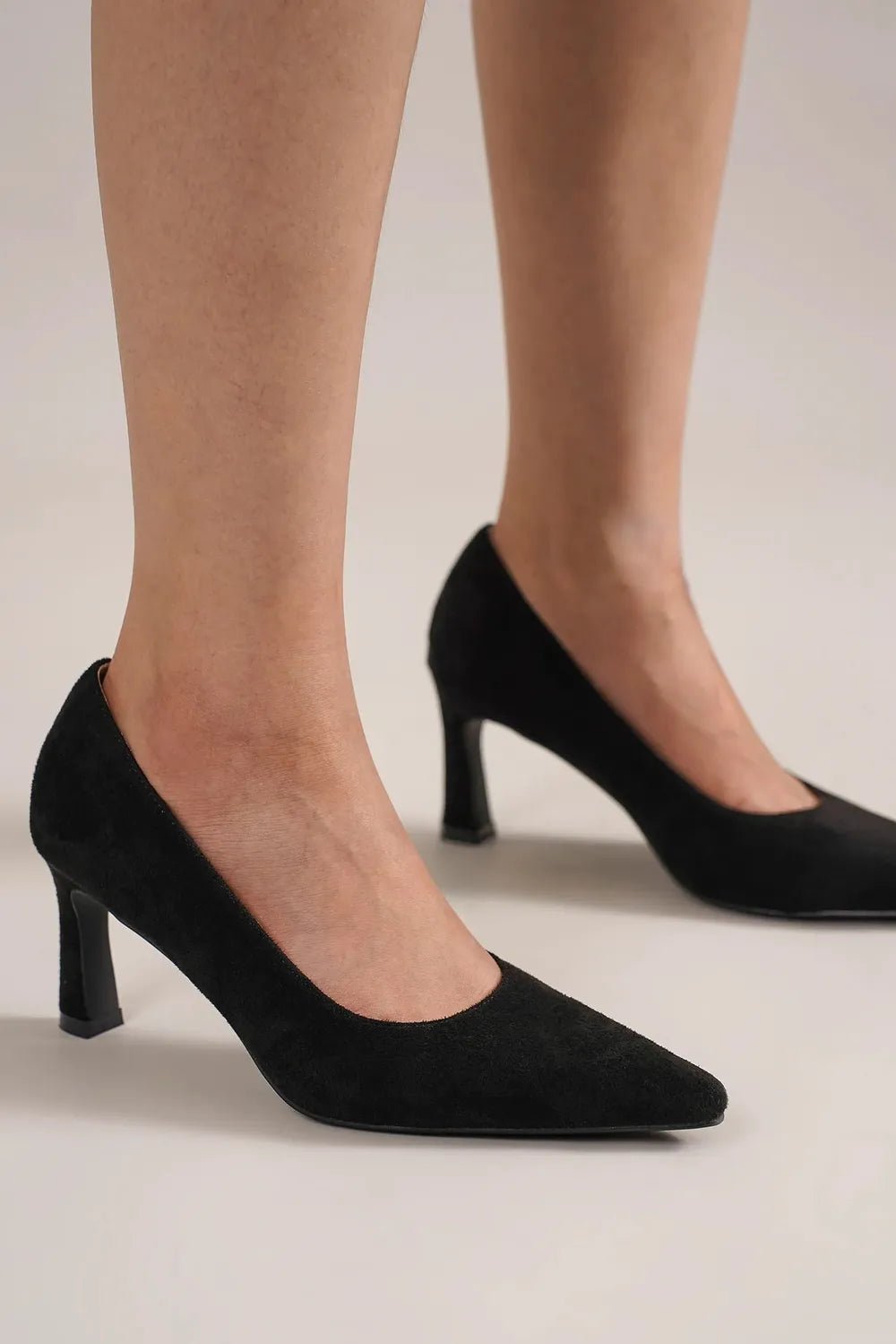 Beast Fashion Faux Suede Point Toe Pumps - Bela Fils BoutiqueBela Fils Boutique