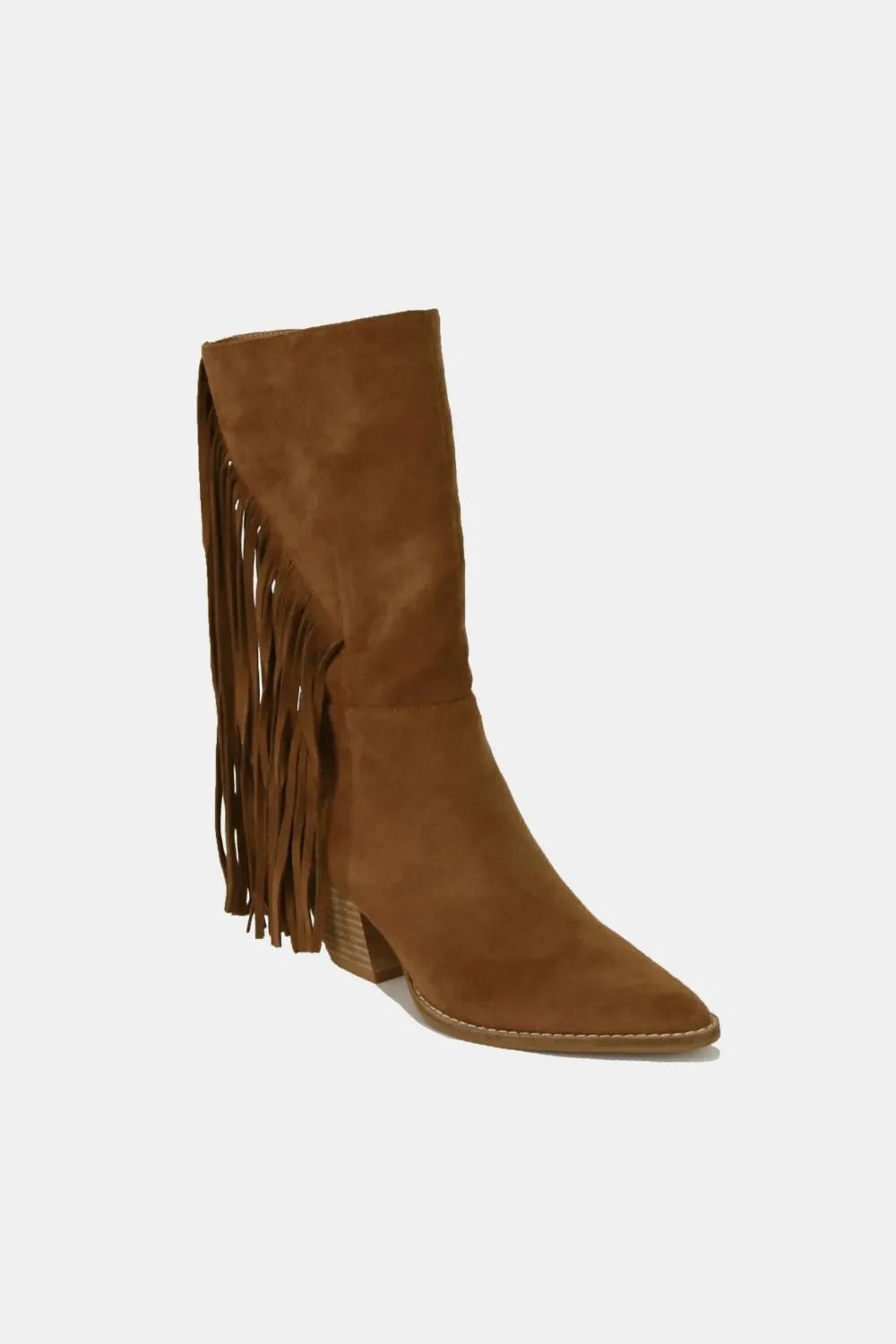 Beast Fashion Suede Fringe Point Toe Boots - Bela Fils BoutiqueBela Fils Boutique