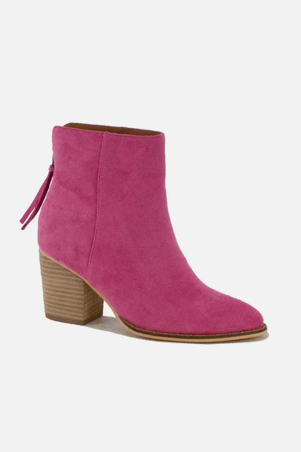 Beast Fashion Suede Point Toe Ankle Booties - Bela Fils BoutiqueBela Fils Boutique