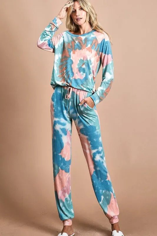 BiBi Tie Dye French Terry Jogger Pants - Bela Fils BoutiqueBela Fils Boutique