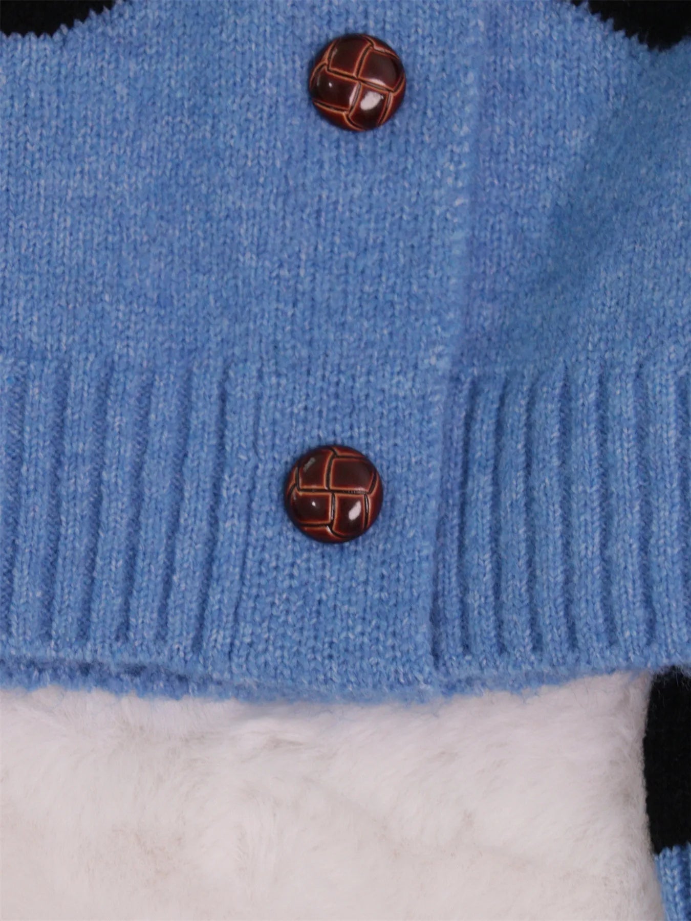 Button - Front Contrast Trim Cardigan - Bela Fils BoutiqueBela Fils Boutique