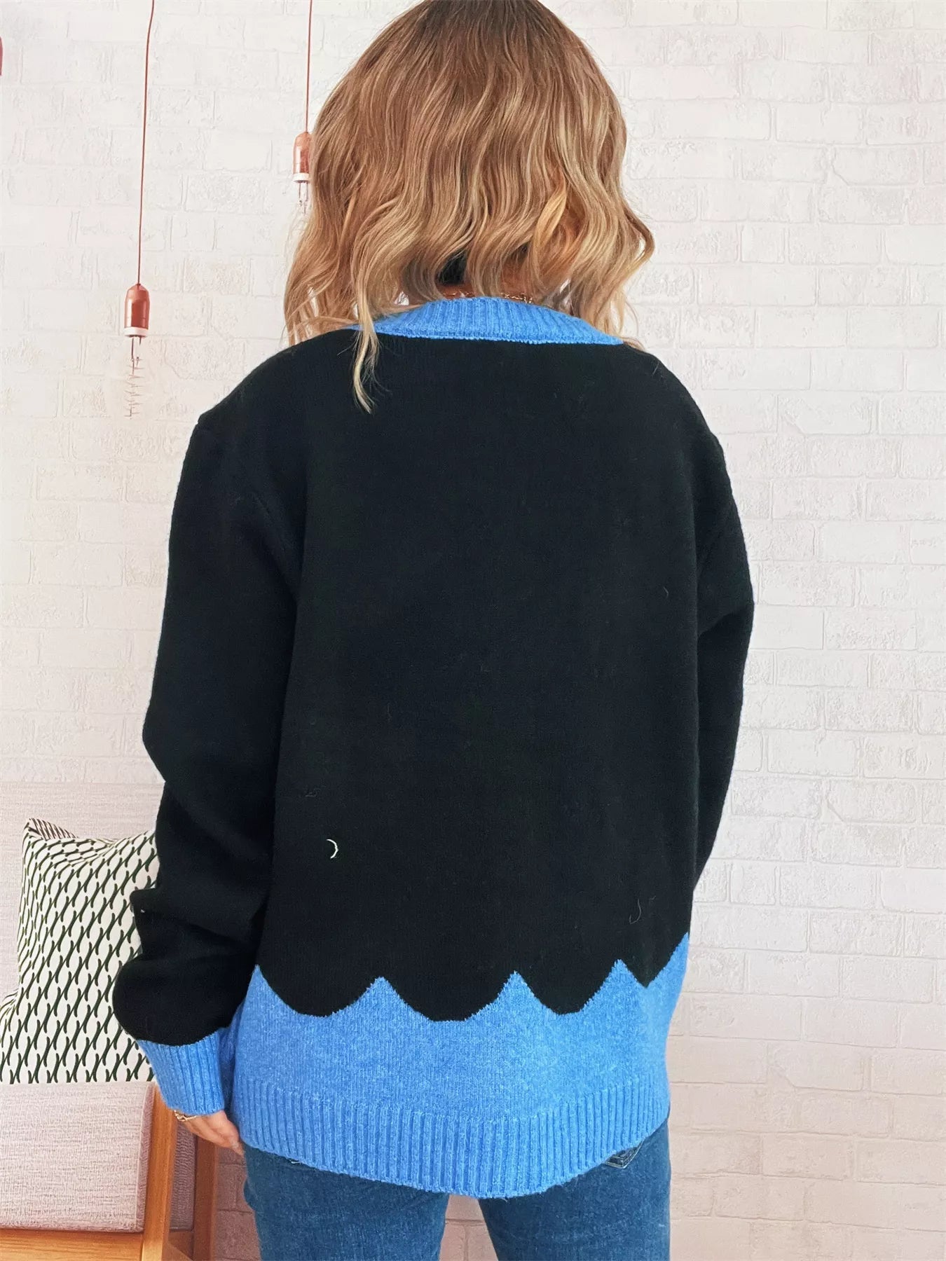 Button - Front Contrast Trim Cardigan - Bela Fils BoutiqueBela Fils Boutique