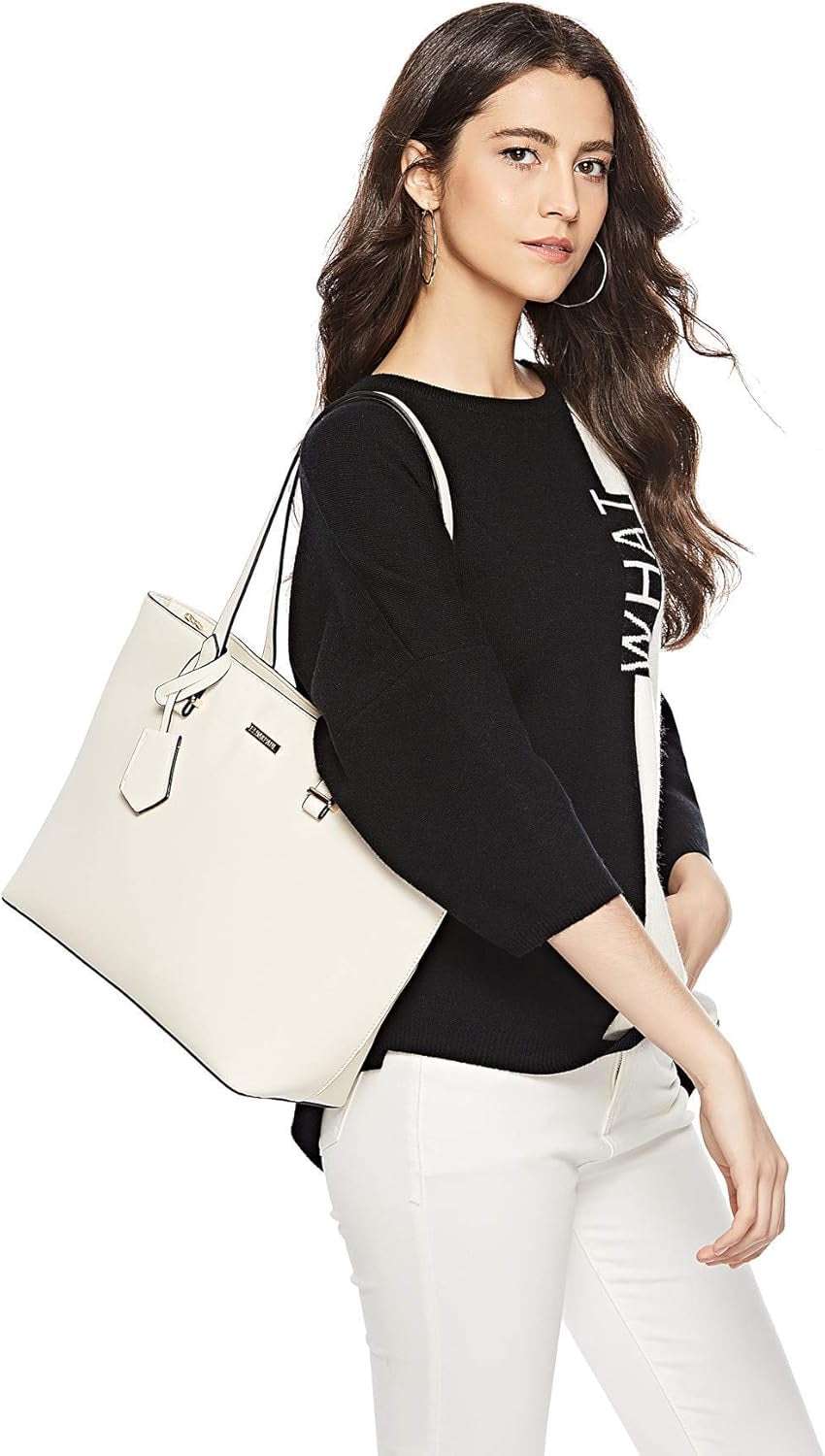 Women Fashion Handbags Wallet Tote Bag Shoulder Bag Top Handle Satchel Purse Set 4Pcs
