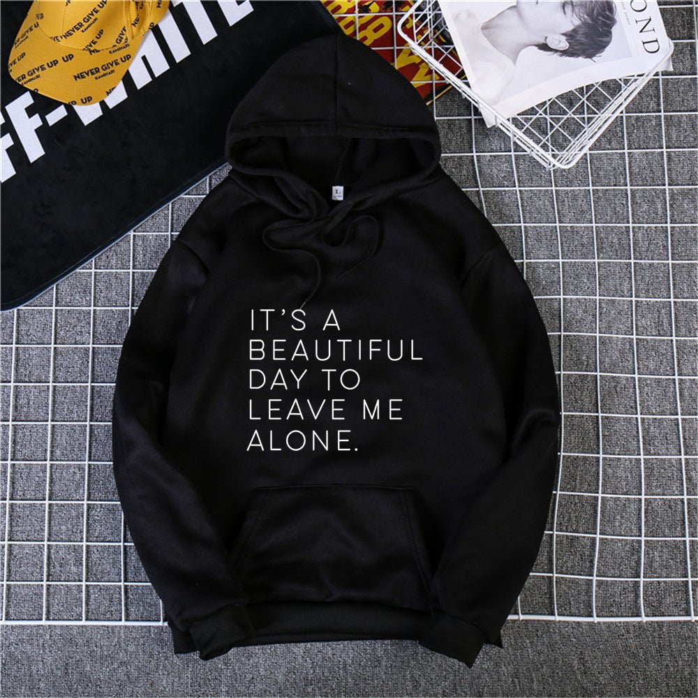 Casual Printed Hooded Long Sleeve Sweatshirt for Women - Bela Fils BoutiqueBela Fils Boutique