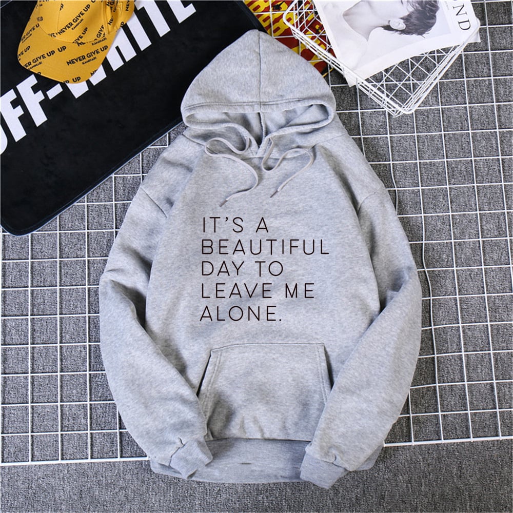 Casual Printed Hooded Long Sleeve Sweatshirt for Women - Bela Fils BoutiqueBela Fils Boutique