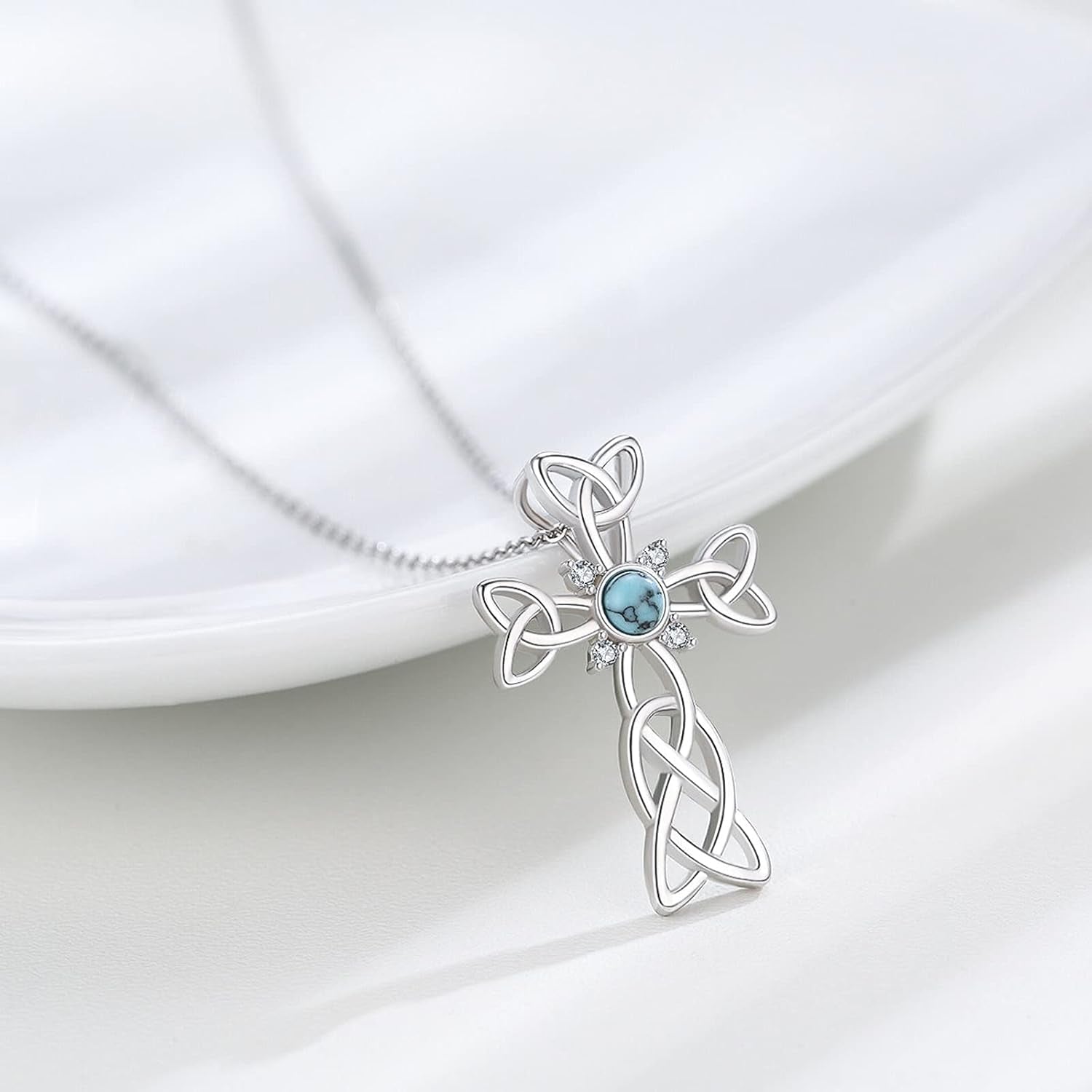 Celtic cross necklace for women - Bela Fils BoutiqueBela Fils Boutique