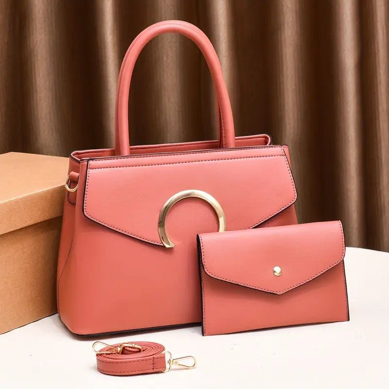 Classic Women's Wallet Set with Satchel Bag and Clutch - Bela Fils BoutiqueBela Fils Boutique