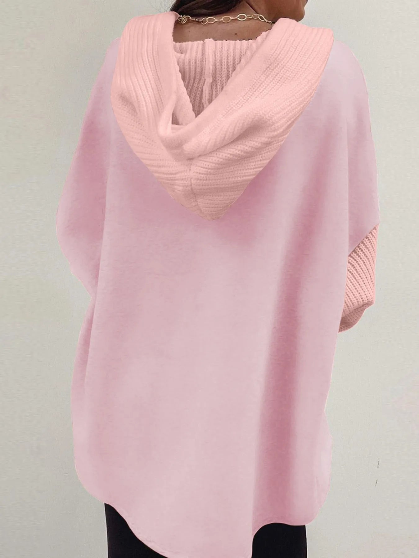 Comfortable Button Up Hoodie with Drawstring - Bela Fils BoutiqueBela Fils Boutique