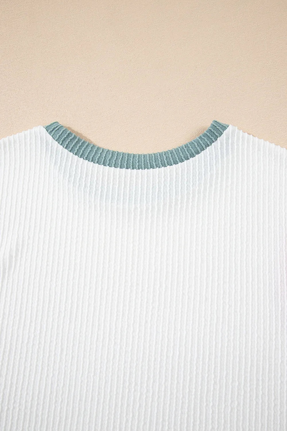 Contrast Trim Ribbed Knit Sleeveless Top - Bela Fils BoutiqueBela Fils Boutique