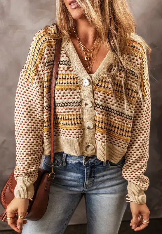 Cozy Button Down Knit Cardigan for Women - Bela Fils BoutiqueBela Fils Boutique