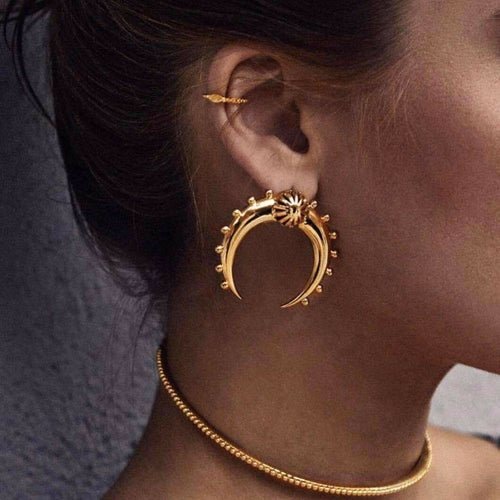Crescent Moon Earrings - Bela Fils BoutiqueEarringsBela Fils Boutique