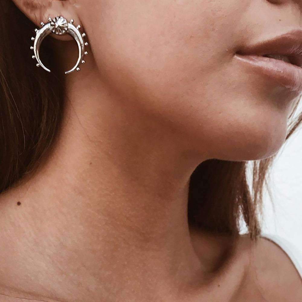 Crescent Moon Earrings - Bela Fils BoutiqueEarringsBela Fils Boutique