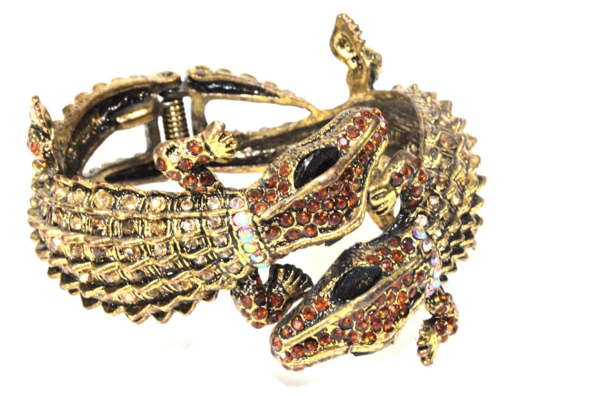 Crocodile Statement Bangle - Bela Fils BoutiqueOther AccessoriesBela Fils Boutique
