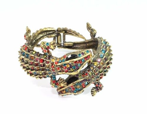Crocodile Statement Bangle - Bela Fils BoutiqueOther AccessoriesBela Fils Boutique