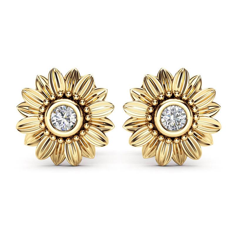 CZ Stone Earings Fashion Jewelry Crystal Stud Earrings For Women - Bela Fils BoutiqueHome & GardenBela Fils Boutique
