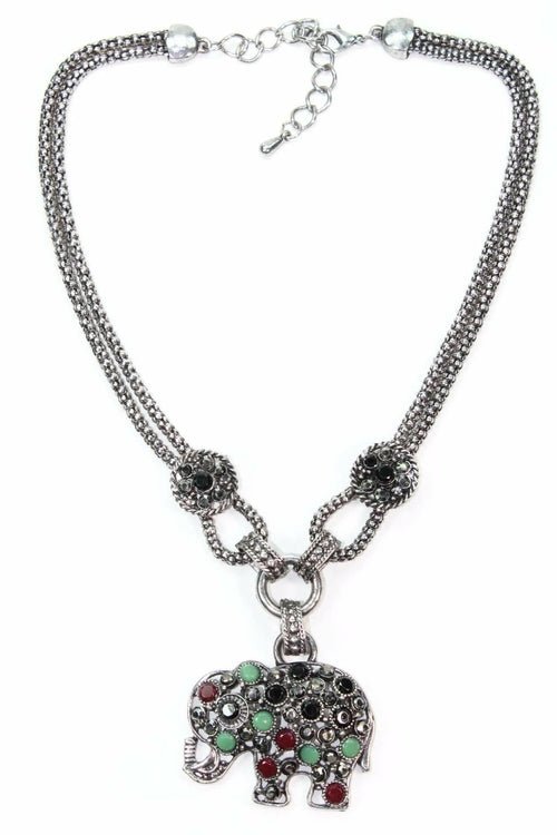 Dazzling Elephant Necklace - Bela Fils BoutiqueNecklacesBela Fils Boutique
