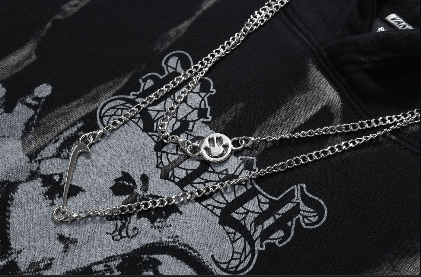 Devil Print Hooded Sweatshirt - Bela Fils BoutiqueBela Fils Boutique