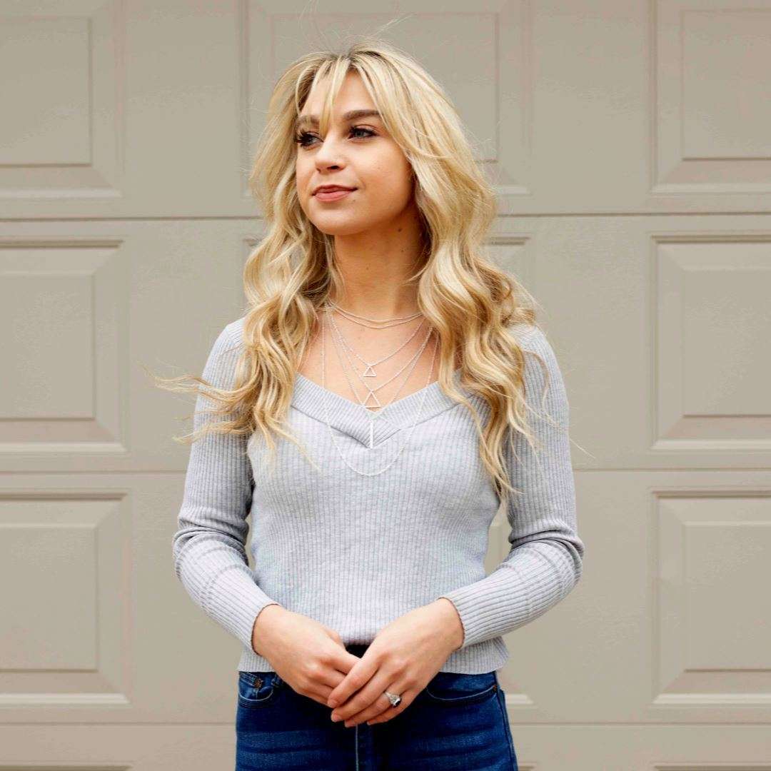 Double Triangle Multilayer Necklace - Bela Fils BoutiqueNecklacesBela Fils Boutique