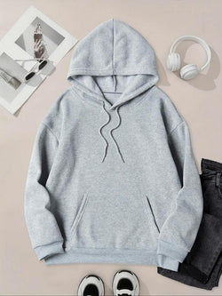 Leopard Print Bowknot Thermal Hoodie - Stylish Casual Sweatshirt with Drawstring Pocket for Fall & Winter Outdoor Wear