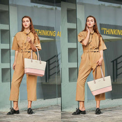 Women Fashion Handbags Wallet Tote Bag Shoulder Bag Top Handle Satchel Purse Set 4Pcs