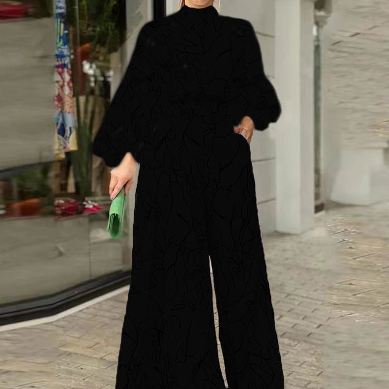 European Style Autumn Striped Jumpsuit for Women - Bela Fils BoutiqueBela Fils Boutique