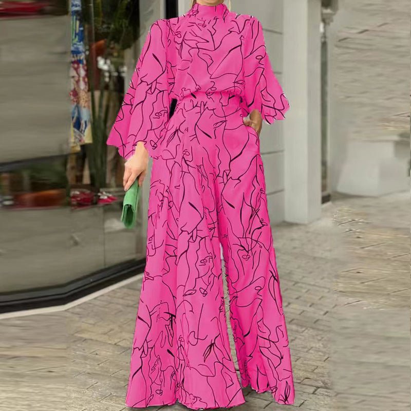 European Style Autumn Striped Jumpsuit for Women - Bela Fils BoutiqueBela Fils Boutique