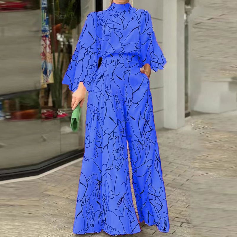 European Style Autumn Striped Jumpsuit for Women - Bela Fils BoutiqueBela Fils Boutique