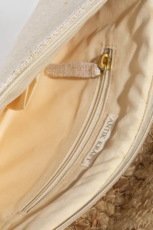 Fame Boho Beaded Eye Pattern Envelope Bag - Bela Fils BoutiqueBela Fils Boutique