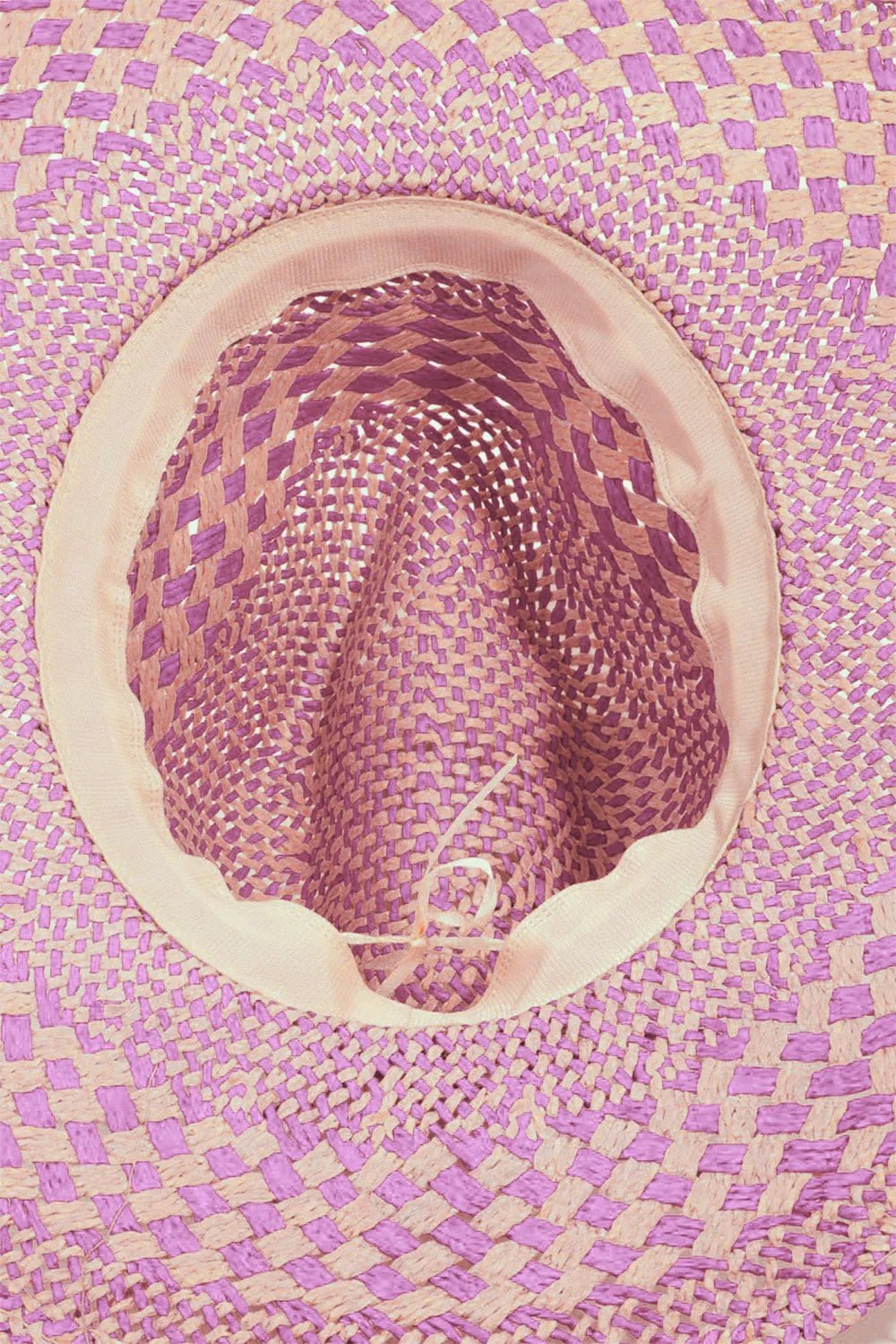 Fame Checkered Straw Weave Sun Hat - Bela Fils BoutiqueBela Fils Boutique